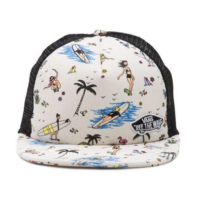 Vans Beach Bound Trucker Hat (summer Stories)