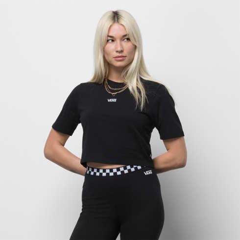 Vans Flying V Crop Crew Sport Tee (black)