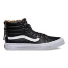 Vans Leather Sk8-hi Slim Zip (black/leopard)