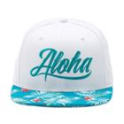 Vans Hawaii Greeting Snapback Hat (baltic Decay Palm)