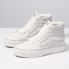 Vans Leather Sk8 Hi Platform 2 0 (snake/white)