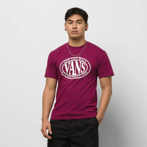 Vans Oval Type T-shirt (purple Potion)