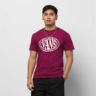 Vans Oval Type T-shirt (purple Potion)
