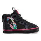 Vans Toddlers Unicorn Sk8-hi Zip (rainbow/black Glitter)