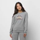 Vans Kids Bear With Me Bff Pullover Crew (grey Heather)