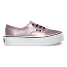 Vans Shoes Metallic Snake Authentic Platform (pink/black)