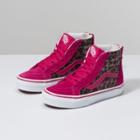 Vans Kids Leopard Mesh Sk8-hi Zip (vivacious)