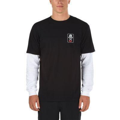 Vans Live Wire Long Sleeve T-shirt (black White)