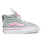 Vans Shoes Toddlers Pop Sk8-hi Zip (high Rise/prism Pink)
