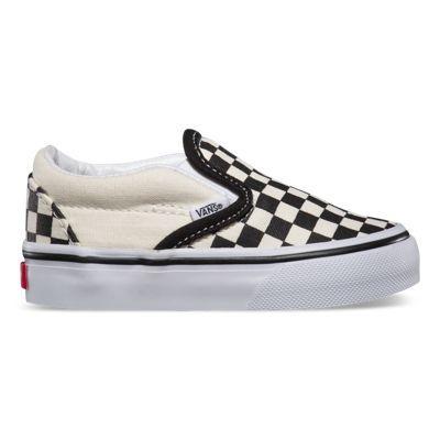 Vans Toddlers Checkerboard Slip-on (black/off White/white)