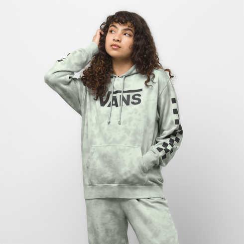 Vans Bleach Wash Bff Hoodie (thyme)