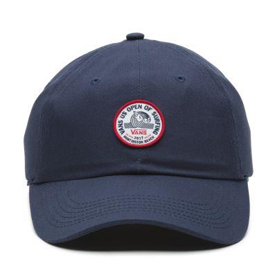 Vans 2017 Vuso Lock Court Side Baseball Hat (dress Blues)