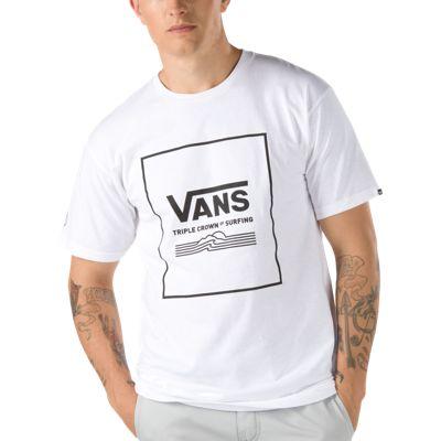 Vans Triple Crown Logo Box Tee (white)