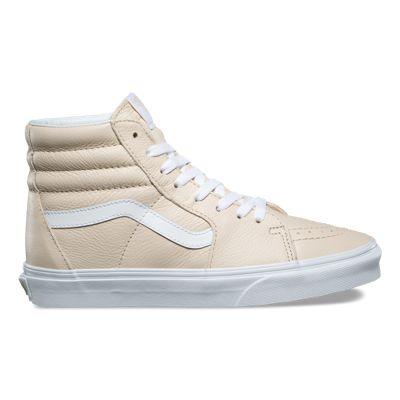 Vans Leather Sk8-hi (sand Dollar)