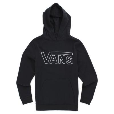 Vans Boys Drop V Classic Pullover Hoodie (black)