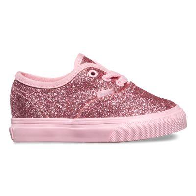 Vans Toddlers Shimmer Authentic (bright Pink)