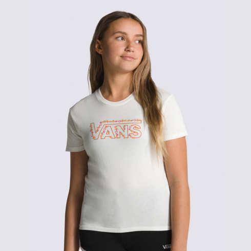 Vans Kids Psychedelic Delicate Crew Tee (marshmallow)