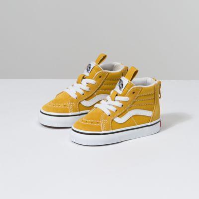 Vans Toddler Sk8-hi Zip (arrowwood/true White)