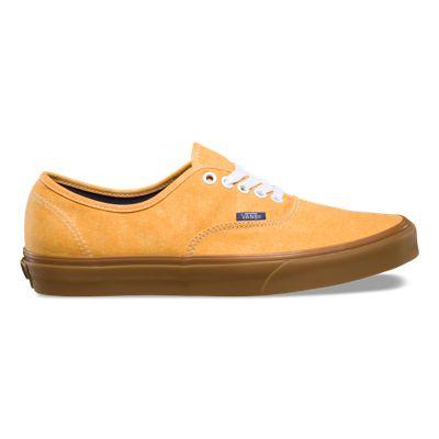 Vans Washed Canvas Authentic (citrus/gum)