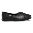 Vans Kids Jeannie (sparkle Glitter Black) Kids Shoes
