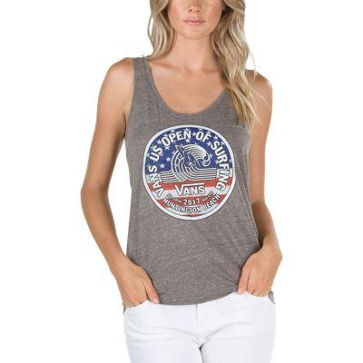 Vans 2017 Vuso Americana Tank Top (grey Heather)