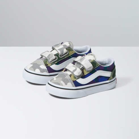 Vans Toddler Old Skool V (camocollage Multi)