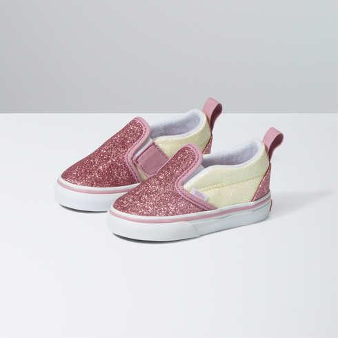 Vans Toddler Slip-on V (glitter Two Tone)