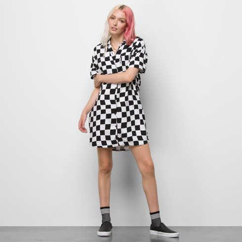 Vans Wavy Check Dress (black)