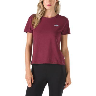 Vans Kick Flight Baby Tee (burgundy)