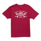 Vans Boys Skate Lock Up T-shirt (rhumba Red)