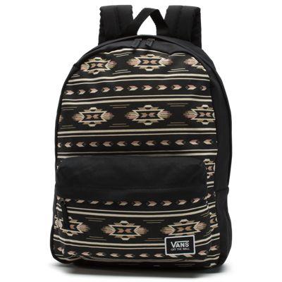 Vans Realm Classic Backpack (black-mahogany Rose)