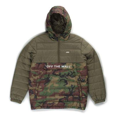 Vans Carlon Anorak Puffer Jacket (camo/grape Leaf)