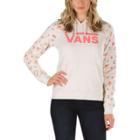 Vans Atomic Floral Hoodie Pullover Hoodie (white Sand 70s Floral)