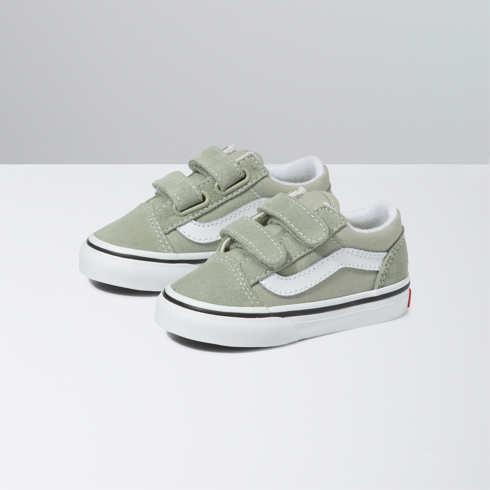 Vans Toddler Old Skool V Shoe (desert Sage)