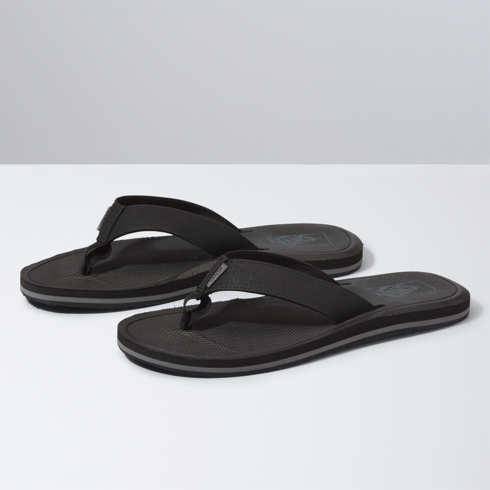 Vans Mens Nexpa Synthetic Sandal (black/black/pewter)