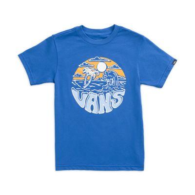 Vans Little Kids Circle Beach Tee (royal Blue)