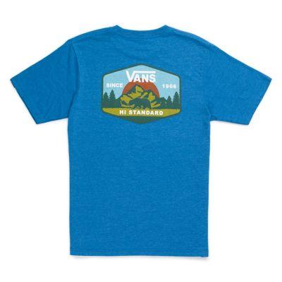 Vans Boys Mtn Hi-standard T-shirt (royal Heather)