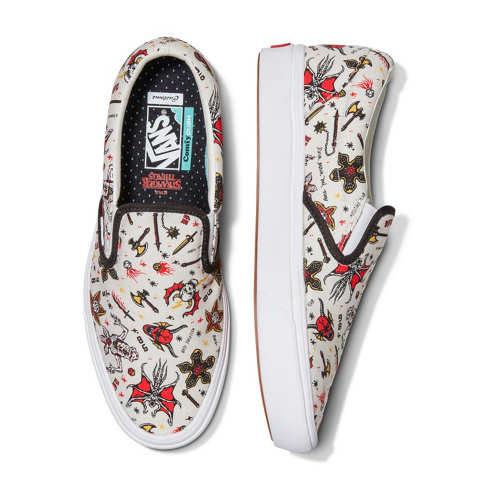 Vans X Stranger Things Customs Hellfire Club Comfycush Slip-on (customs)