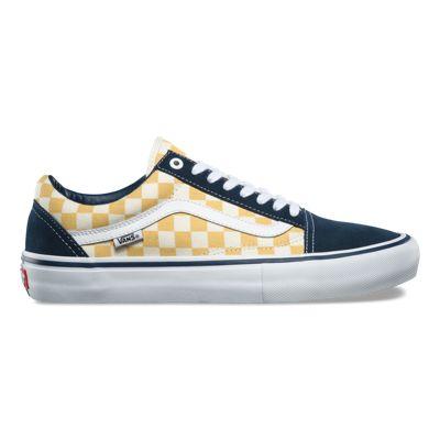 Vans Checkerboard Old Skool Pro (dress Blues/ochre)