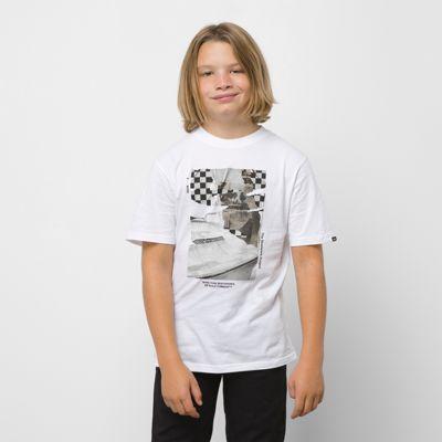 Vans X Tsp Kids Rip And Rework T-shirt (white)