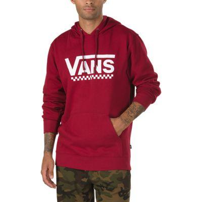 Vans Drop V Pullover Hoodie (rhubarb)