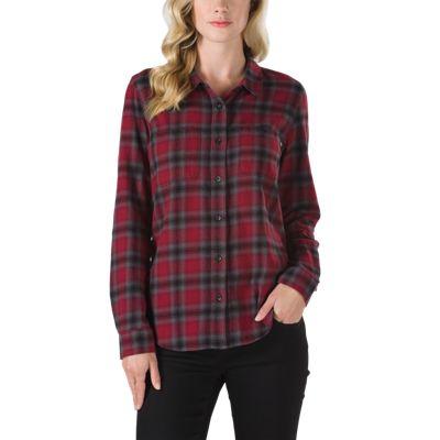 Vans Meridian Flannel (tibetan Red)