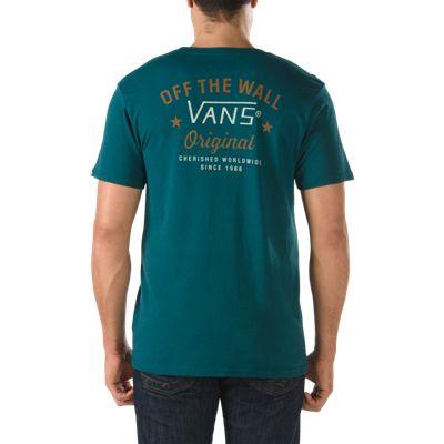 Vans Mens Shoes Skate Shoes Mens Shoes Mens Sandals Universal T-shirt (atlantic Deep Heather)