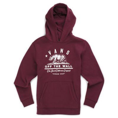 Vans Boys Old Skool Cali Bear Pullover Hoodie (port Royale)