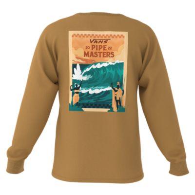 Vans 2022 Pipe Masters Long Sleeve T-shirt (bone Brown)