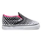 Vans Toddlers Heart Fade Slip-on (black/true White) Kids Shoes