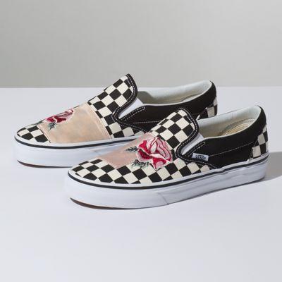 Vans Satin Patchwork Slip-on (checker Rose)