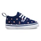Vans Toddlers Mlb Authentic V Elastic Lace (houston/astros/navy)