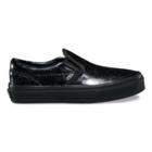 Vans Kids Patent Galaxy Slip-on (black/black) Kids Shoes