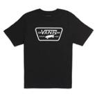 Vans Boys Full Patch T-shirt (black-white)